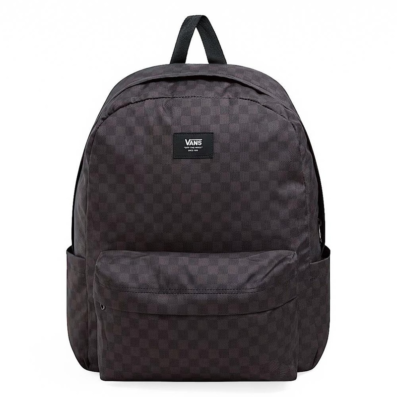 Vans Old Skool Check Backpack – Black/Charcoal