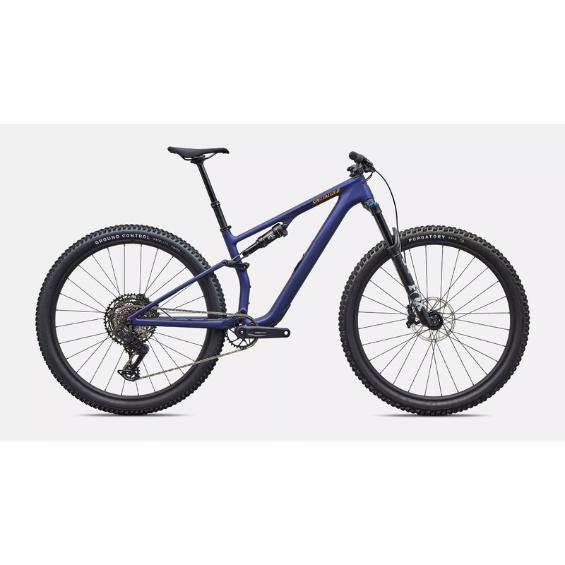 Specialized Epic 8 EVO Comp 2026 Satin Blue Onyx / California Sunshine