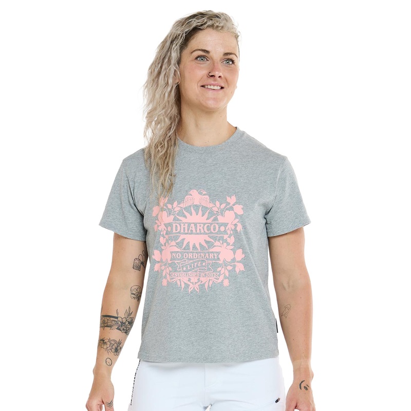 DHaRCO Women’s Cotton Tee – Women’s M – Grey Marble