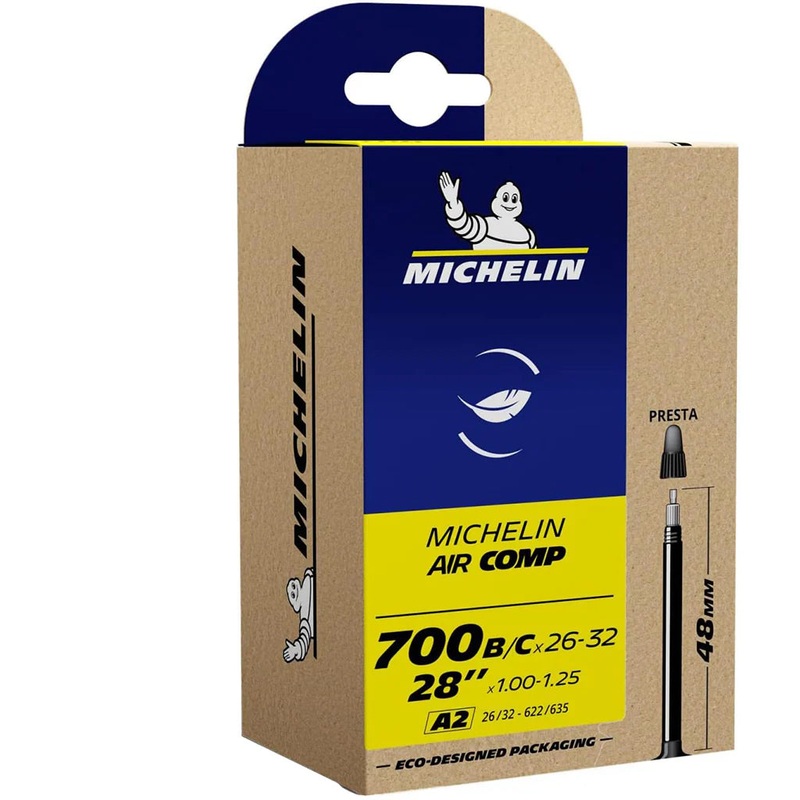 Michelin A3 Air Comp Tube 700×26-32 PV 48mm