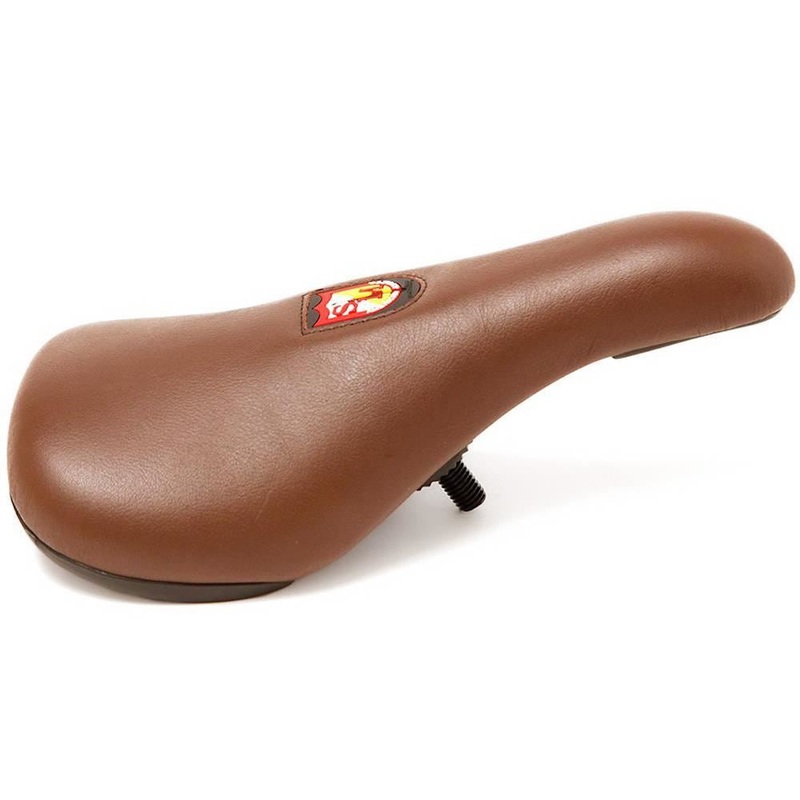 S&M Slim Pivotal Seat Brown Leather