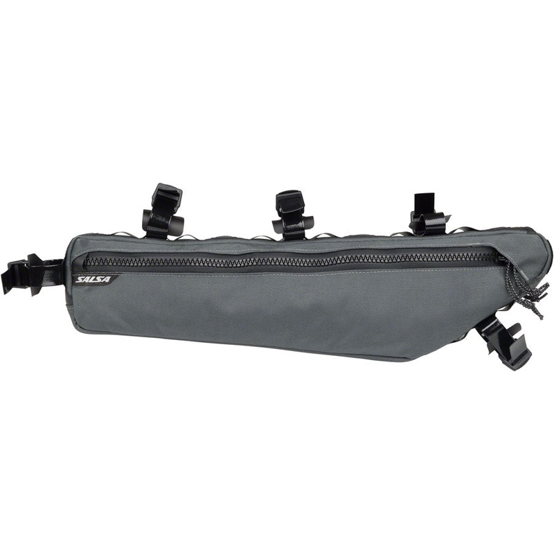 Salsa EXP Series Cholla Half-Frame Bag – Size 1, Gray