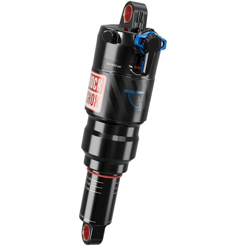 RockShox Deluxe Ultimate RCT  Rear Shock – 230 x 62.5mm, Linear XL, 4 Neg/0 Pos Tokens, Reb 55 / Comp 30, Lock Out 4,