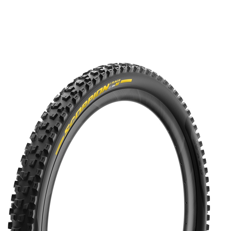 Pirelli Scorpion Race DH M Tyre – 27.5 Inch – 2.5 Inch – TR Folding – Yellow Label