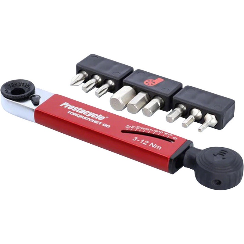 Prestacycle TorqRatchet GO Portable Torque Multi-tool Ratchet-  3-12Nm
