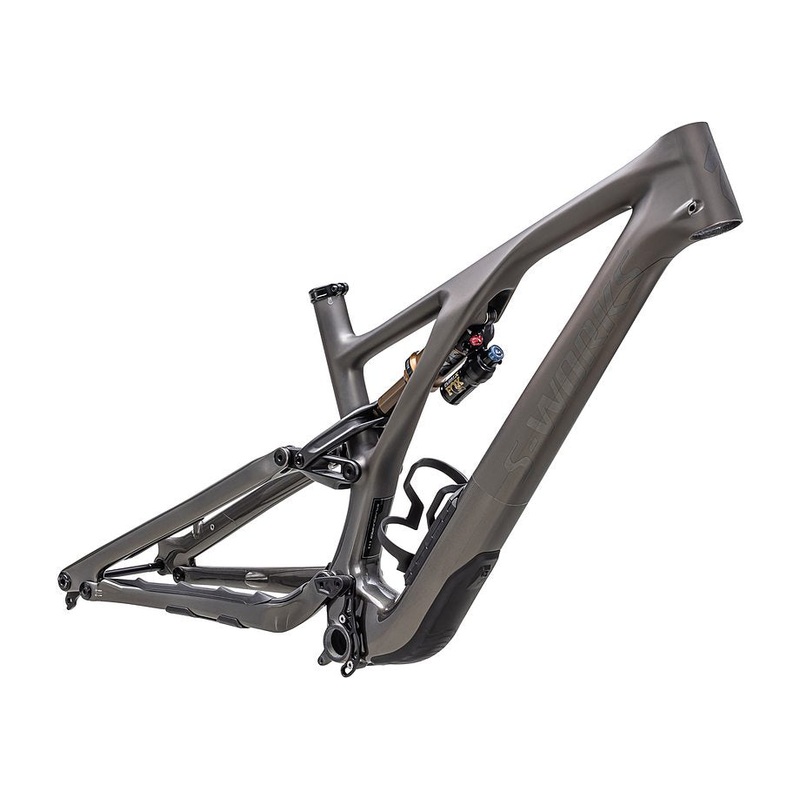 Specialized Stumpjumper Evo S-Works Frm Frame Satin / Gloss Black Pearl / Brushed Black Chrome S1