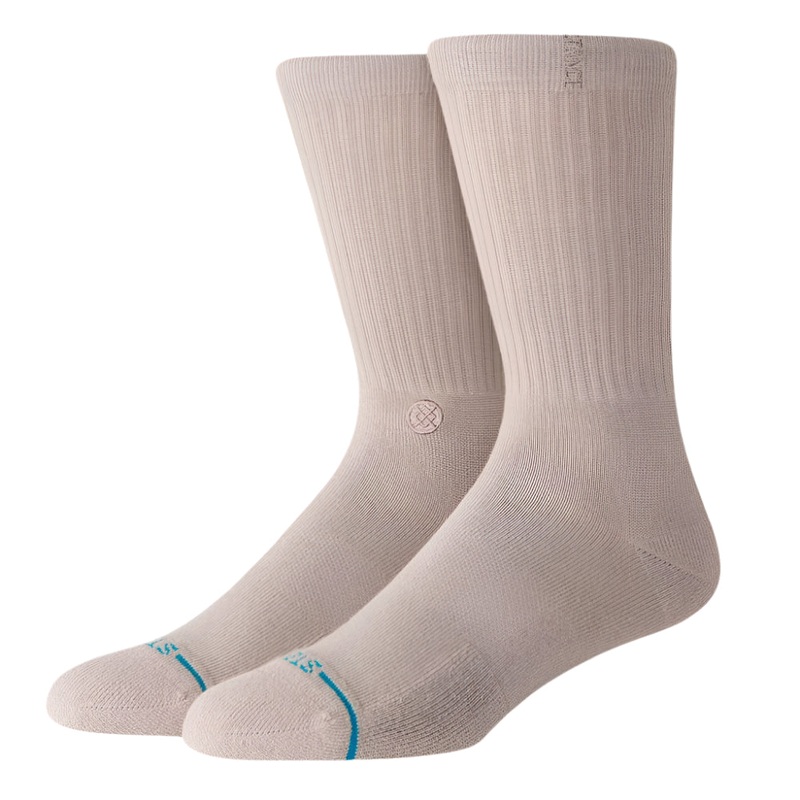 Stance Men’s Butter Blend Crew Socks – Sting Grey