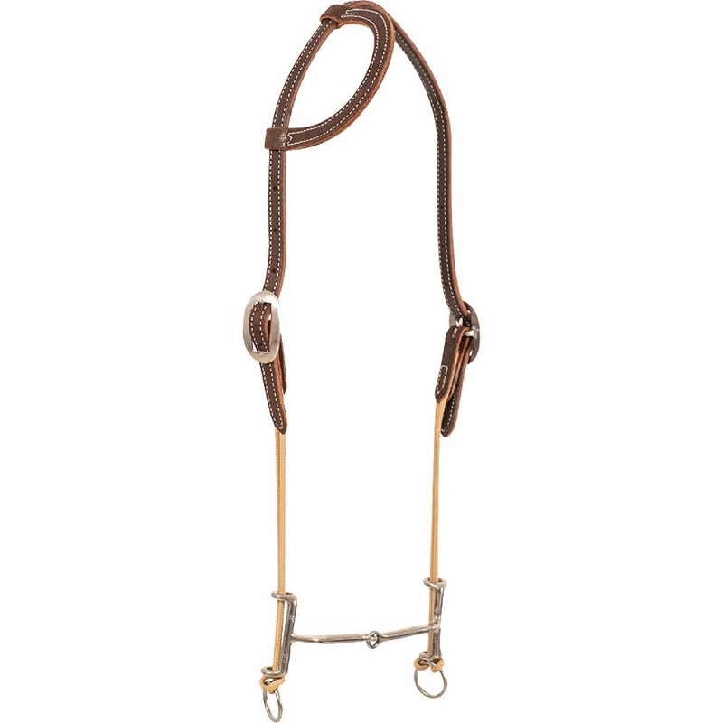Classic Equine One Ear Loomis Smooth Snaffle Gag Bit