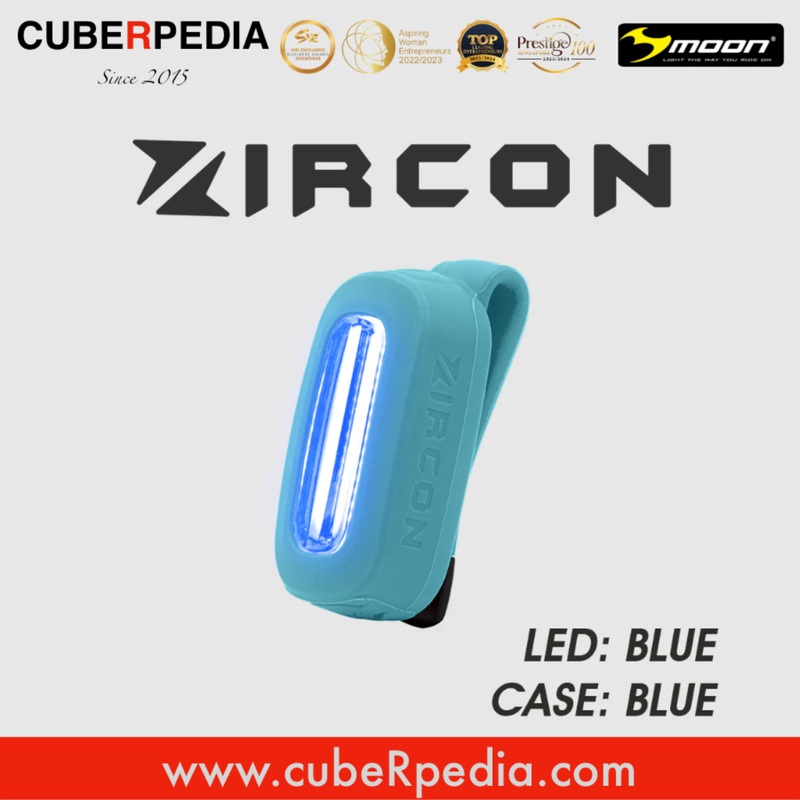 Moon ZIRCON Bicycle Running Sports Versatile Lights – Blue
