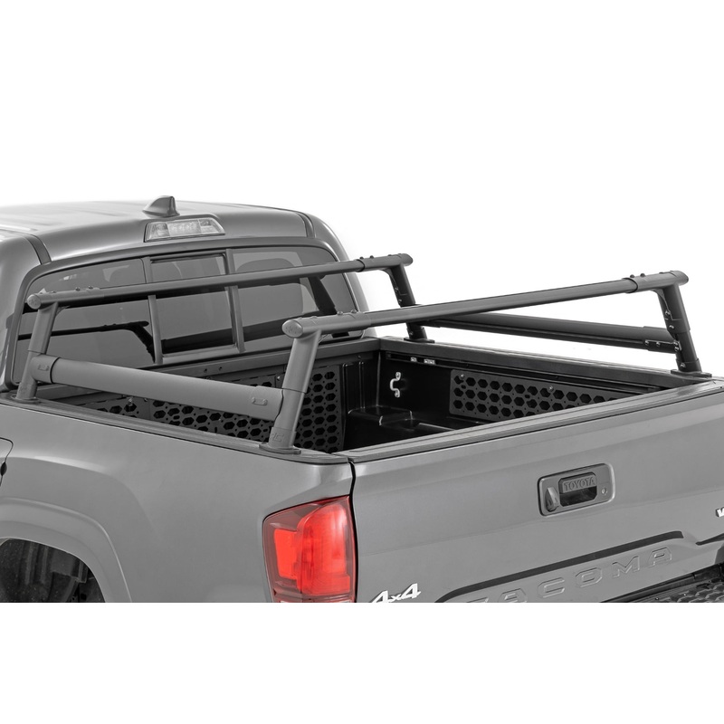 Rough Country | Bed Rack | Half Rack | Aluminum | Toyota Tacoma 2WD/4WD (2005-2023) | 73115