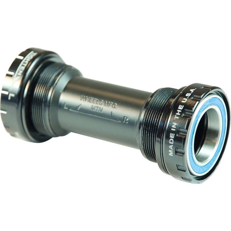 Wheels Manufacturing BSA Bottom Bracket – SRAM MTB Angular Contact Bearings BLK Cups
