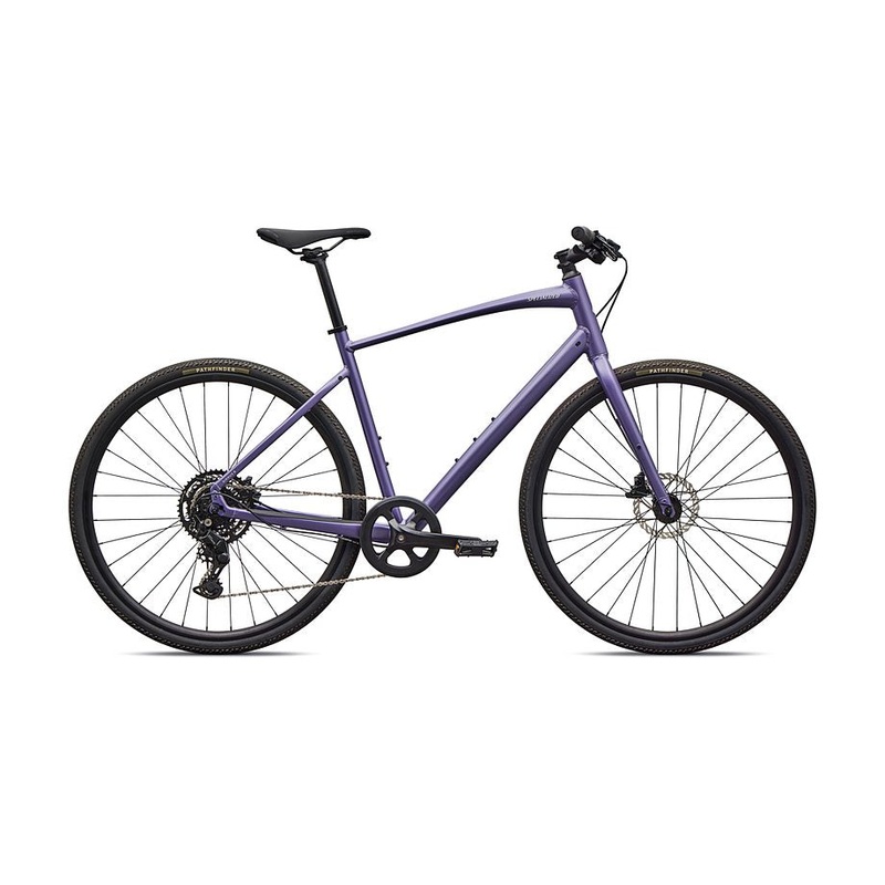 2026 Specialized Sirrus X 2.0 Km Bike Satin Mauve Metallic / Dolomite Metallic Frost Reflective S