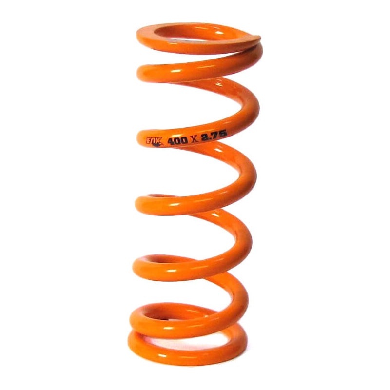 Fox SLS Super Light Steel Rear Shock Spring – 2.65 Inch – 67mm Stroke – 650lbs – Orange