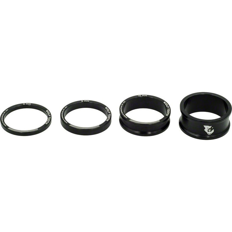 Wolf Tooth Headset Spacer Kit 3 510 15mm Black