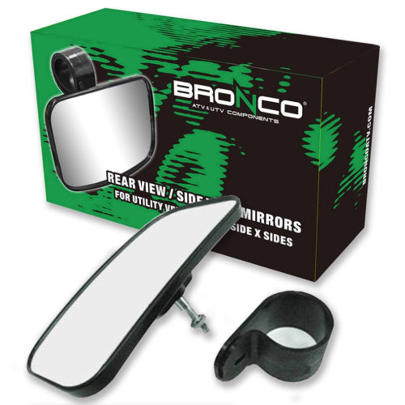 BRONCO UTV REAR/SIDE VIEW MIRROR 1.5″-1.75″ MOUNT