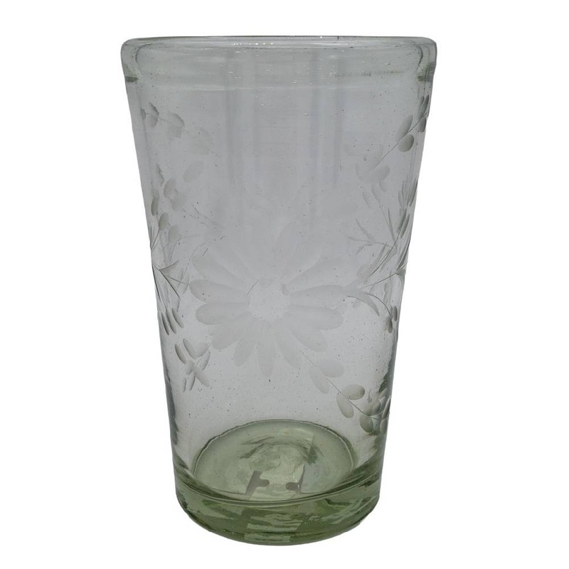Crystal Tea Glass – Sunflower