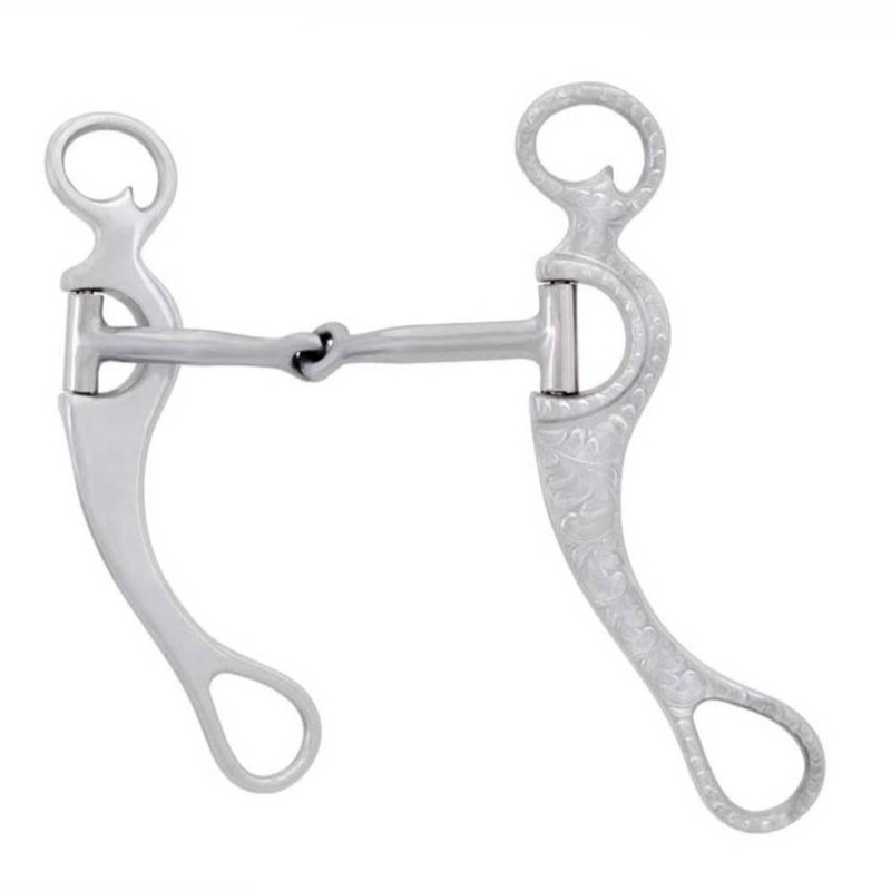 FG Non Collapse Shank Snaffle Bit