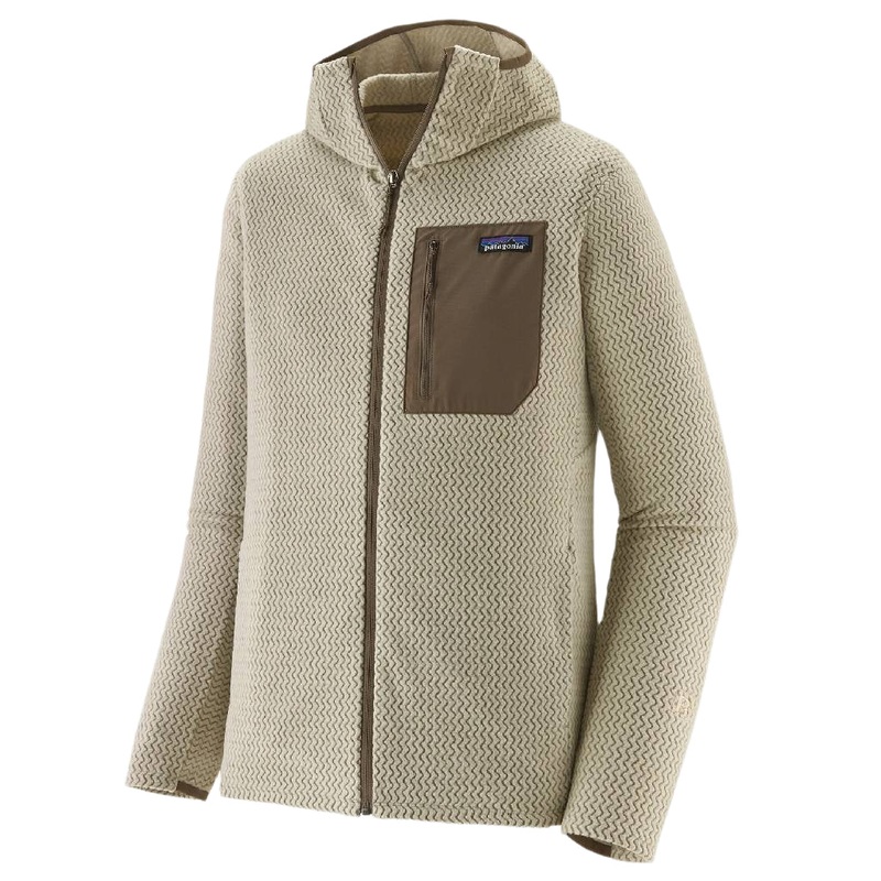 Patagonia Men’s R1 Air Full Zip Hoodie – Pelican