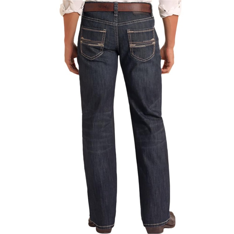 Rock & Roll Denim Men’s Double Barrel Straight Boot Jean – FINAL SALE