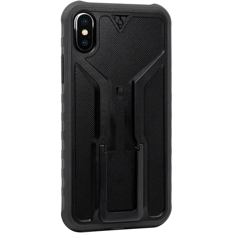 Topeak RideCase with RideCase Mount for iPhone X: Black/Gray