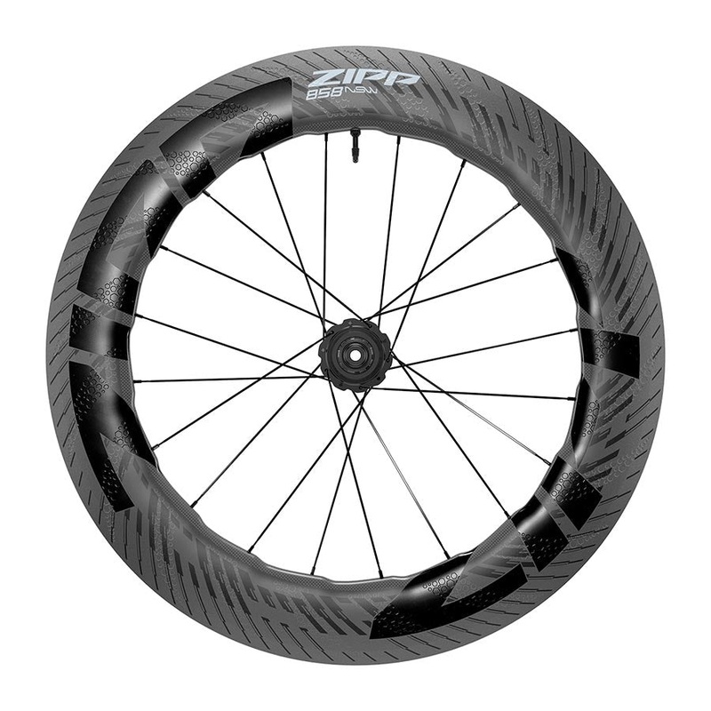 Zipp 858 NSW Rear Wheel – 700 12 x 142mm Center-Lock HG11 Tubeless Carbon C1