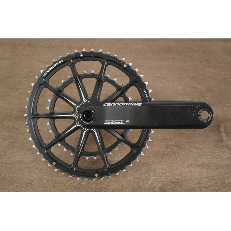172.5mm 50/34T BB30 Cannondale SiSL2 Spidering Hollowgram Road Crankset