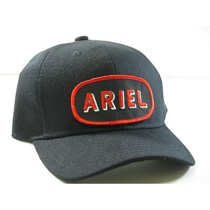 Ariel hat vintage motorcycle baseball ball cap adjustable CafeRacer square four