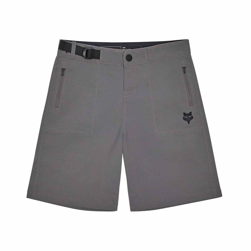 Fox Ranger Youth Shorts With Liner – Youth L-26 – Pewter
