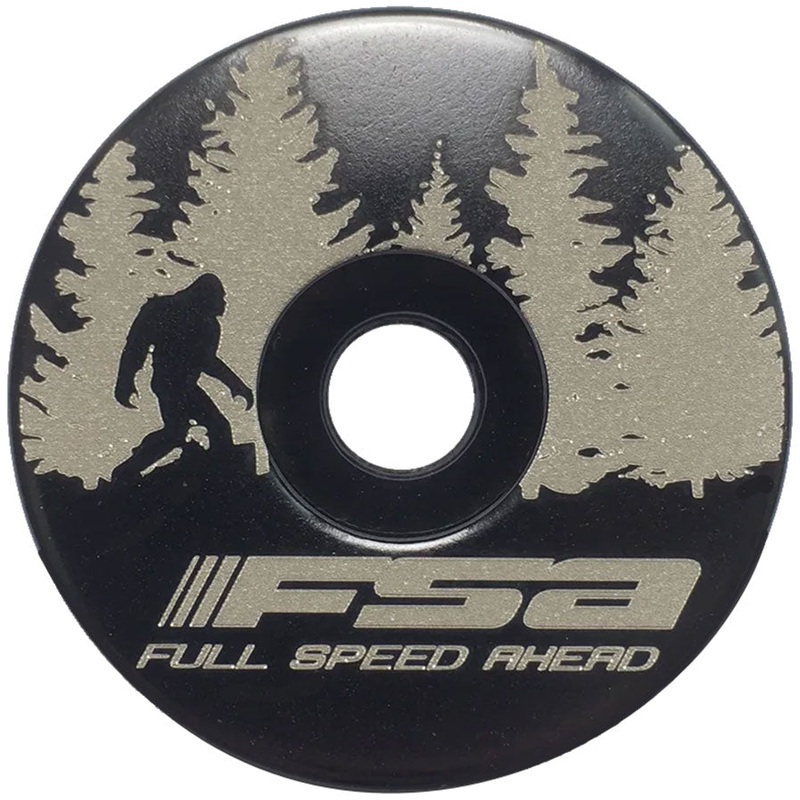 FSA Sasquatch Custom Top Cap – Black