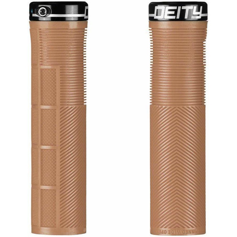Knuckleduster Bike Handlebar Grips – Gum, Lock-On Gum