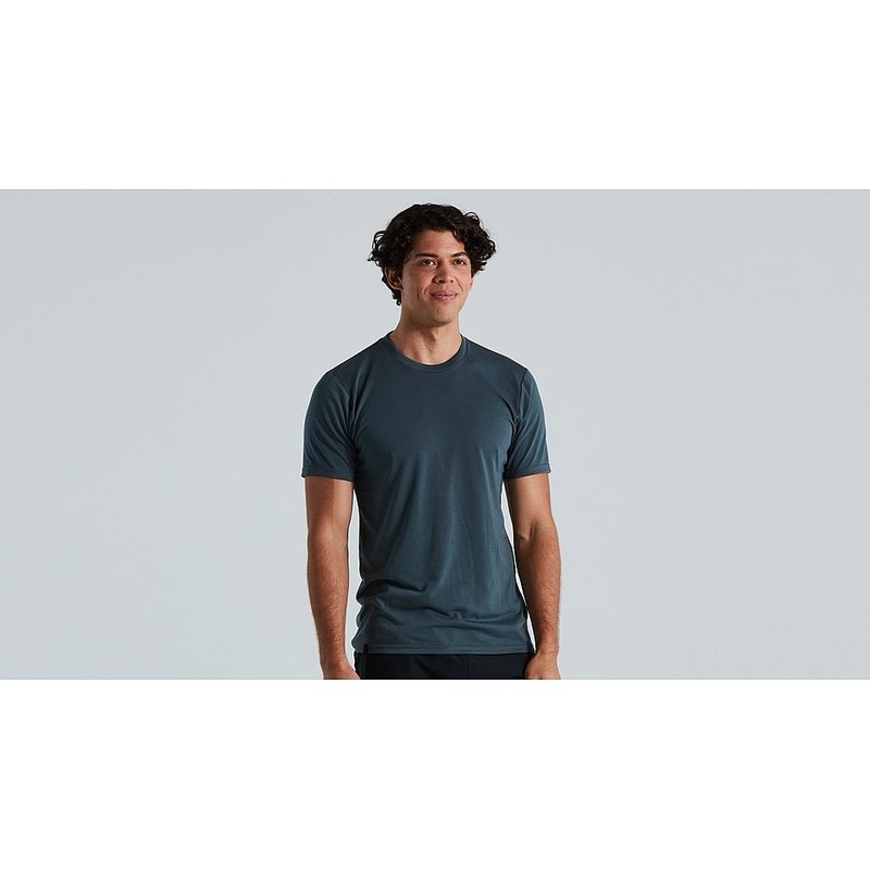 Specialized Drirelease Tech Tee Ss Men Cast Battleship M