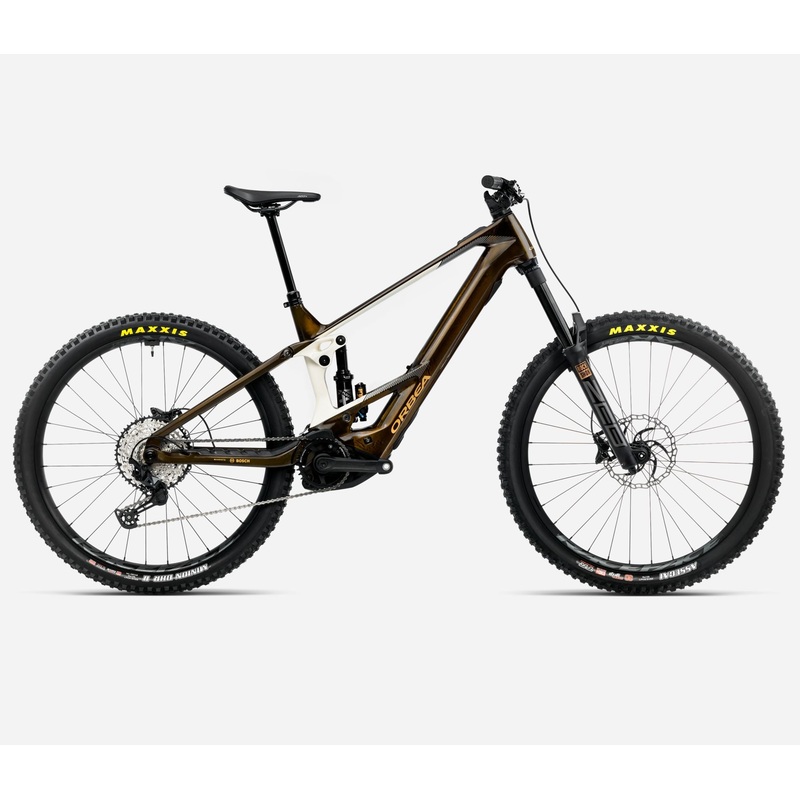 2026 Orbea Wild M20 E-Bike Caramel Carbon View