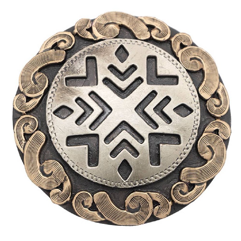 Aztec Screw Back Concho