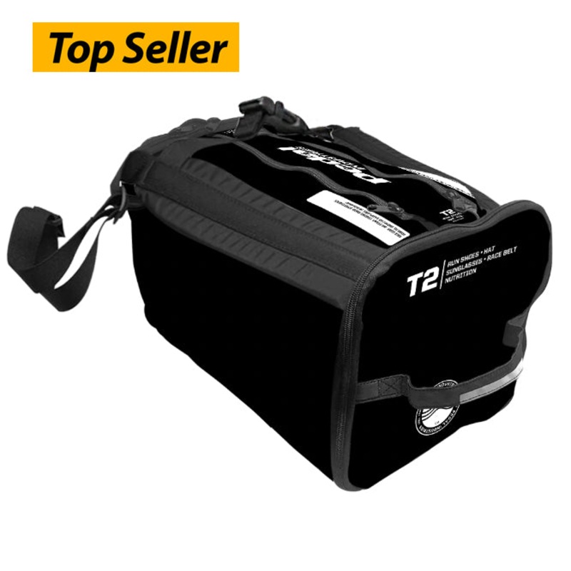 Basic Black RaceDay TRIATHLON Gear Bag ISD .. Black