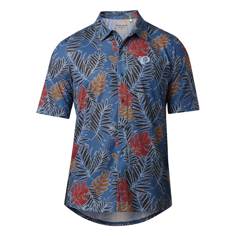 Pearl Izumi Men’s Canyon Tech Snap Shirt Stellar Palm
