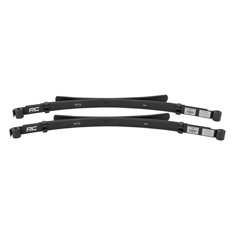 Rough Country | Rear Leaf Springs | Stock | Pair | Toyota Tacoma 2WD/4WD (2001-2004) | 8076Kit