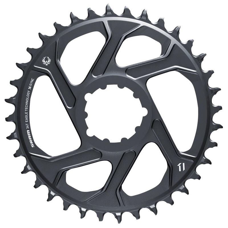 SRAM Eagle X-SYNC 2 Direct Mount Chainring – 34t Direct Mount 3mm Offset For Boost Lunar Grey