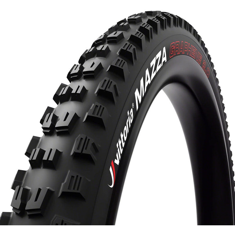 Vittoria Mazza Enduro Tire – 29 x 2.4, Tubeless 2PLY, Folding, Black, Enduro, G2.0