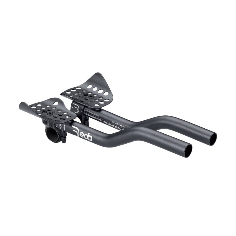 Deda Parabolica Due 31 Clip-On Extensions Black