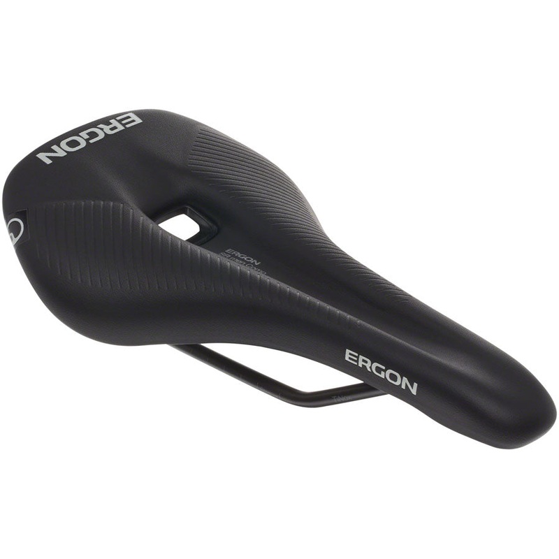 Ergon SR Comp Saddle – Titanium, Black, Men’s, Medium/Large