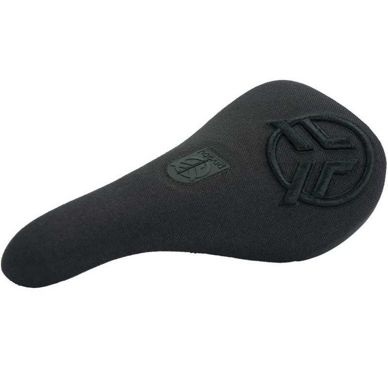 Federal Slim Pivotal Logo Seat Black With Raised Black Stitching