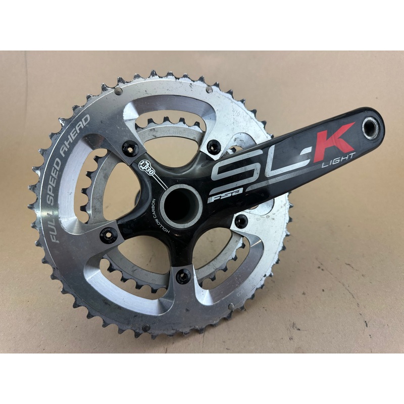 FSA SL-K Crankset Red 175 50/34