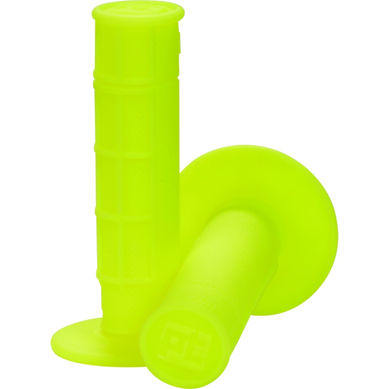 ProTaper 1/2 Waffle Grips – Neon Yellow