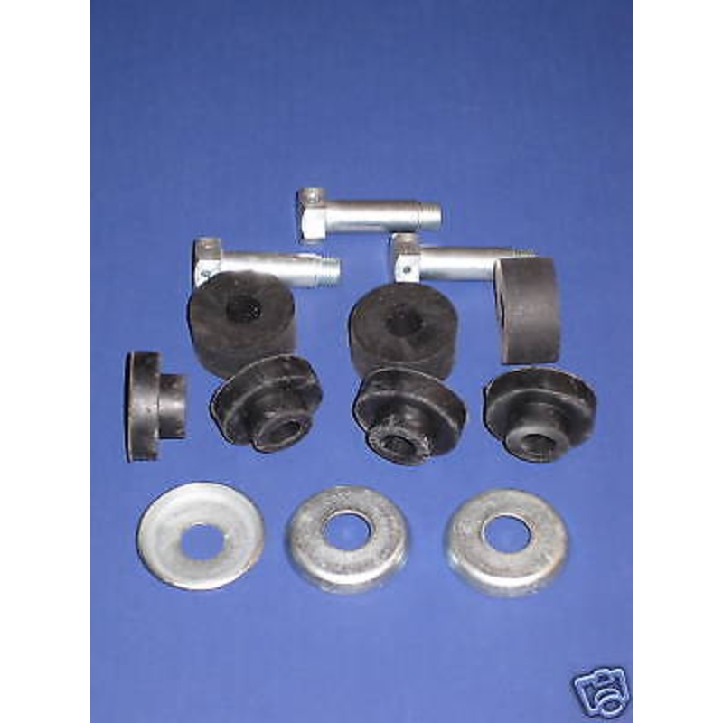 TRIUMPH 650 1963-68 Gas tank bolt rubber mounting kit mount 63 64 65 66 67 68
