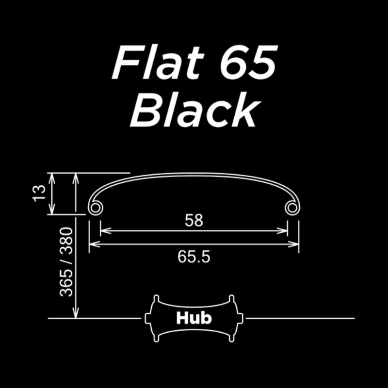 Flat 65 Black