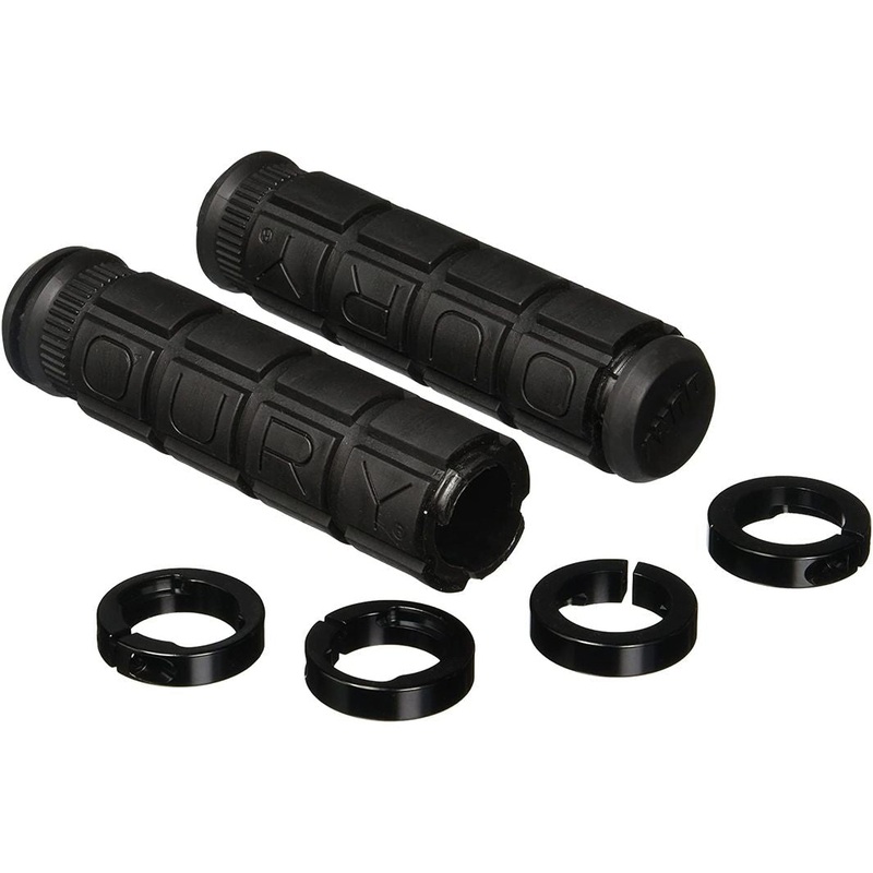 Lizard Skins Dual-Clamp Lock-On Oury Black