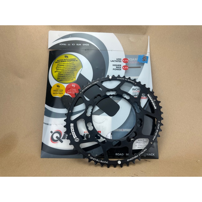 Rotor Q Ring Oval Chainring 50 Tooth 110×5 BCD