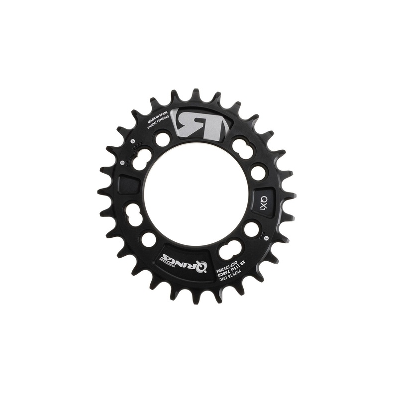 Rotor QX1 Chainring Black