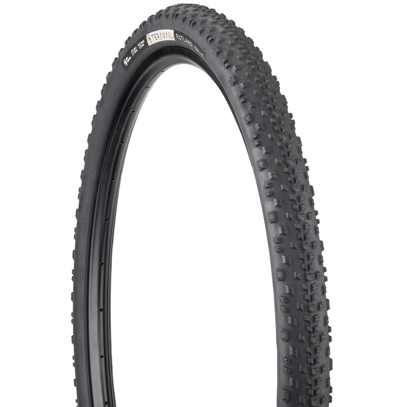 Teravail Rutland Tire – 700 x 47 Tubeless Folding Black Light and Supple