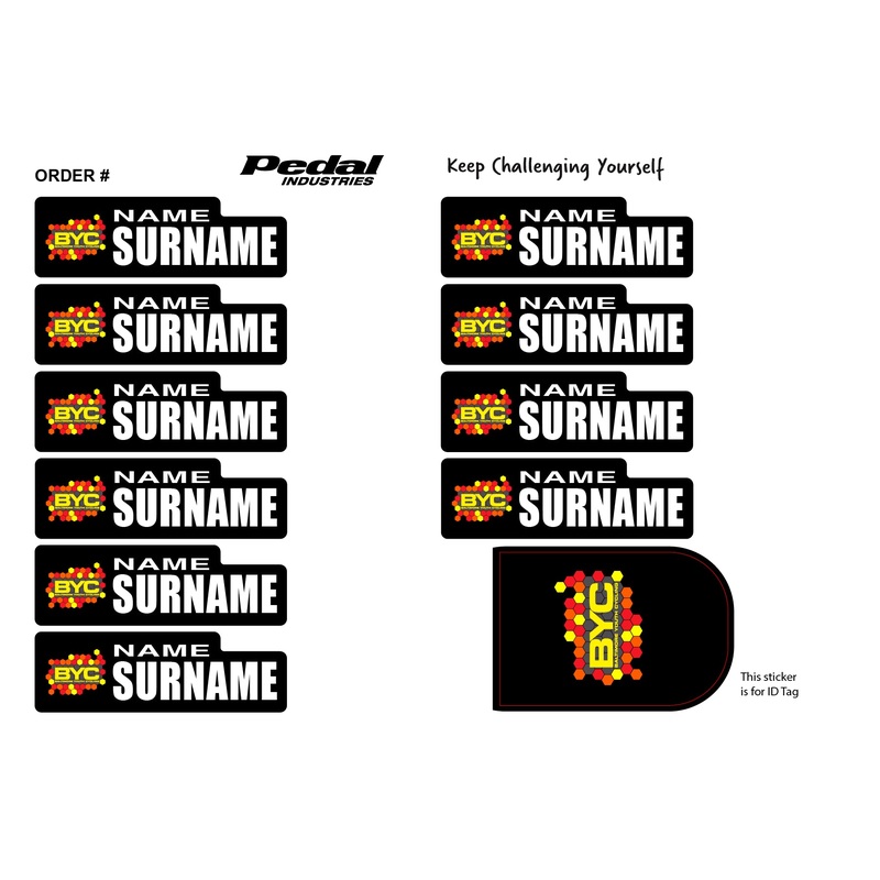 Baltimore Youth Cycling 2022 ID Sticker Bikes & Gear